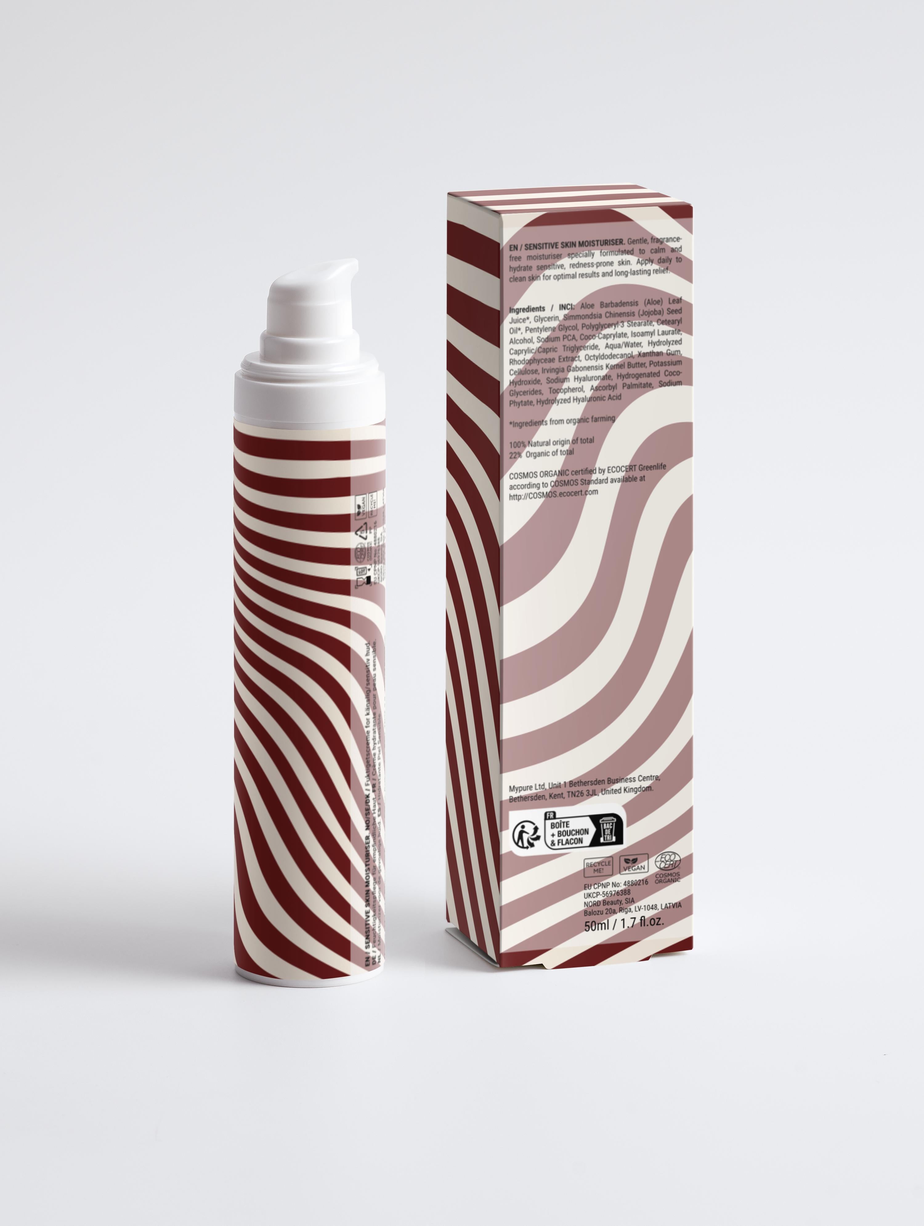 Sensitive Skin Moisturiser, Fragrance Free